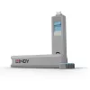 Portu aizbāznis Lindy USB Type C Port Blocker Key komplekts no 4 gab., zils