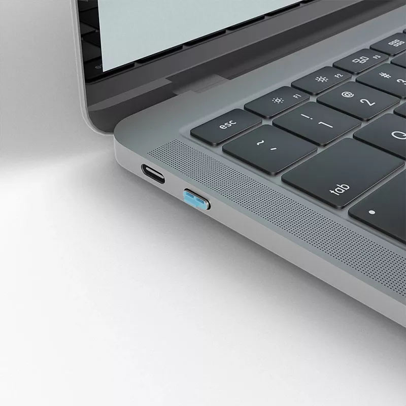 Portu aizbāznis Lindy USB Type C Port Blocker Key komplekts no 4 gab., zils