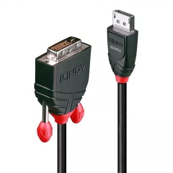 Lindy 1 m DisplayPort–DVI-D kabelis