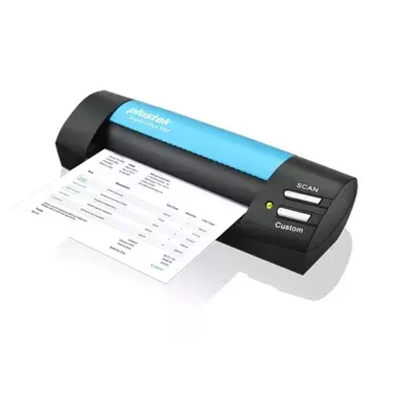 Plustek MobileOffice S602 vizītkaršu skeneris 1200 x 1200 DPI A6 melns, zils