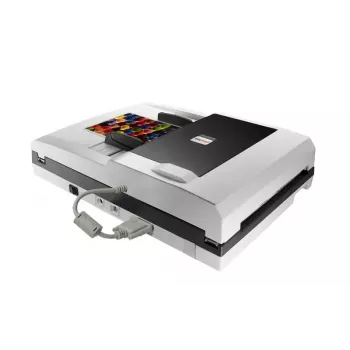 Plustek SmartOffice PL4080 ADF plakanvirsmas un ADF skeneris 600 x 600 DPI A4 Melns, Pelēks