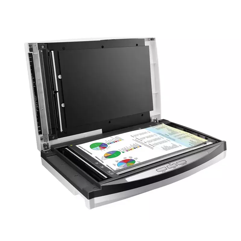 Plustek SmartOffice PL4080 ADF plakanvirsmas un ADF skeneris 600 x 600 DPI A4 Melns, Pelēks