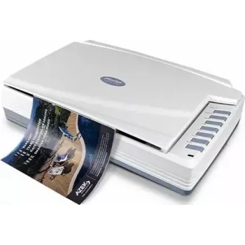 Plakanvirsmas skeneris Plustek OpticPro A320E 800 x 800 DPI A3 Balts