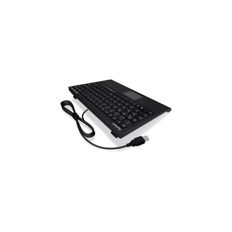 KeySonic ACK-595C+ (DE) tastatūra birojam USB QWERTZ vācu melna