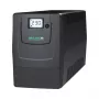 Nepārtrauktās barošanas iekārta ONLINE USV-Systeme YUNTO Smile 800 Line-Interactive 0.8 kVA 480 W 2 maiņstrāvas kontaktligzdas 9 Ah akumulators LCD tornis