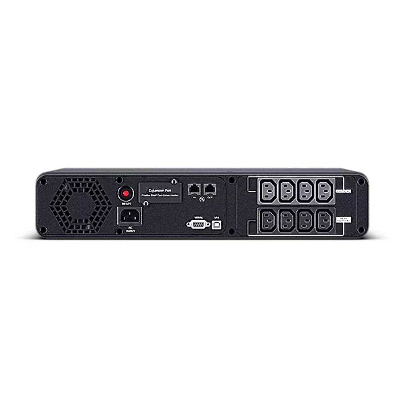 CyberPower CP1600EIPFCRM2U nepārtrauktās barošanas avots (UPS) Line-Interactive 1.6 kVA 1000 W 8 maiņstrāvas izejas