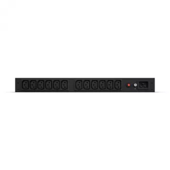 CyberPower PDU20BHVIEC12R jaudas sadales bloks (PDU) 12 maiņstrāvas izvadu 1U melns