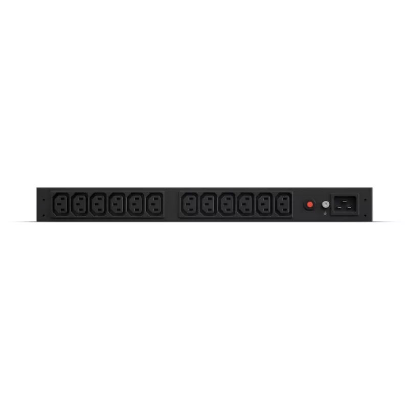 CyberPower PDU20BHVIEC12R jaudas sadales bloks (PDU) 12 maiņstrāvas izvadu 1U melns