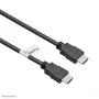 Neomounts HDMI25MM HDMI kabelis - 7,5 metri, 7,5 m, 10,2 Gbit/s, melns