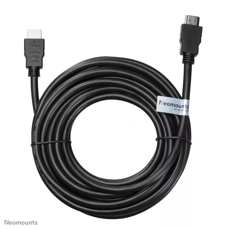 Neomounts HDMI25MM HDMI kabelis - 7,5 metri, 7,5 m, 10,2 Gbit/s, melns