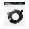 Neomounts HDMI25MM HDMI kabelis - 7,5 metri, 7,5 m, 10,2 Gbit/s, melns
