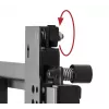 Video sienas stiprinājums B-TECH BT8312/B īpaši plāns izbīdāms
