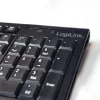 Wireless tastatūra pele Combo LogiLink ID0104 Melns