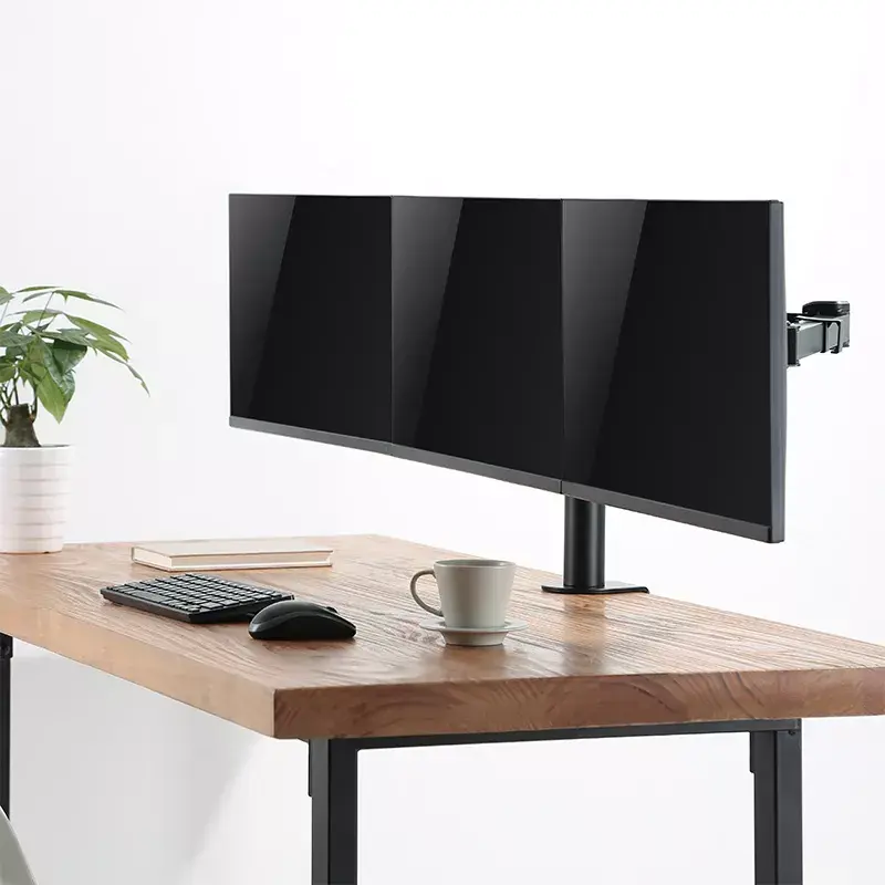 Monitora stiprinājums LogiLink BP0107 81,3 cm (32 collas) galdam melns