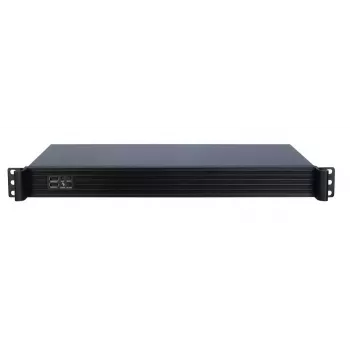 Servera korpuss Inter-Tech IPC-K-126L Rack Melns