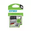 Lentes kasetne DYMO D1 Izturīga melns uz balta 19 mm