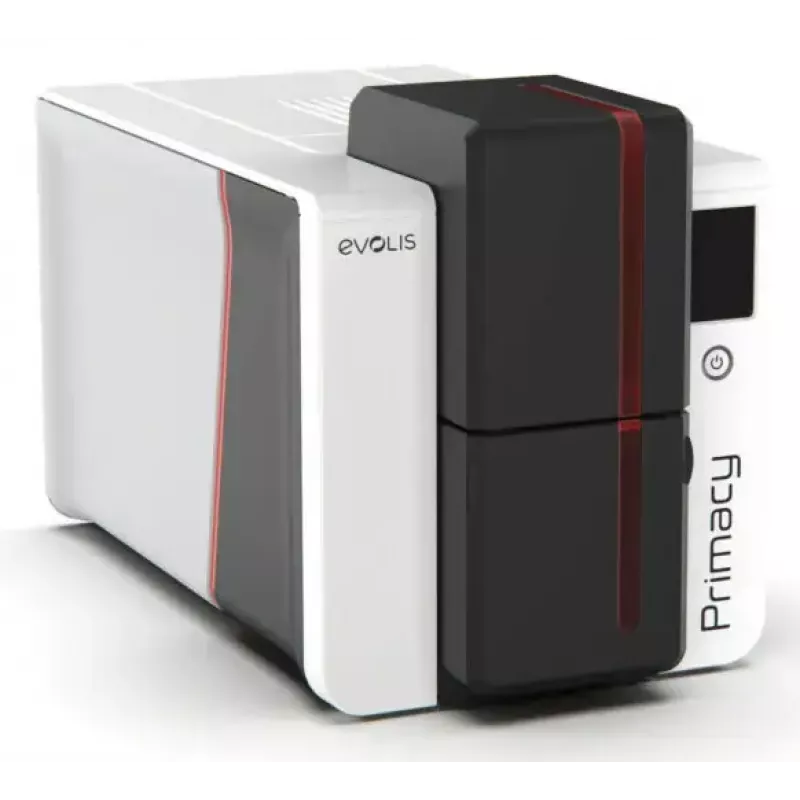 Plastikaršu printeris Evolis Primacy 2 — Krāsu sublimācija/sveķu termiskā pārnese, 300 x 1200 DPI, 100 lokšņu ievades ietilpība, Ātrais Ethernet