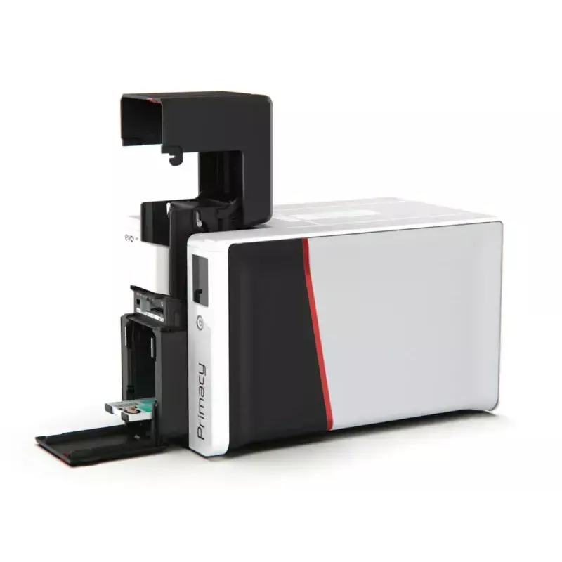 Plastikaršu printeris Evolis Primacy 2 — Krāsu sublimācija/sveķu termiskā pārnese, 300 x 1200 DPI, 100 lokšņu ievades ietilpība, Ātrais Ethernet