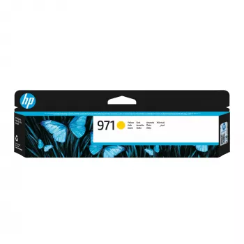HP 971 dzeltens oriģināls tintes kārtridžs