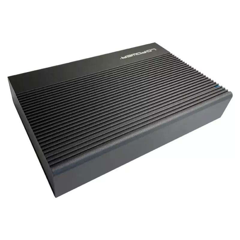 HDD/SSD korpuss LC-Power LC-25U3-C Melns 2.5 collu USB Type-C 6 Gbit/s