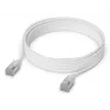 Tīkla komutācijas kabelis UBIQUITI UACC-CABLE-PATCH-EL-C6A-5M-W Cat6a 5 m RJ-45 caurspīdīgi balts