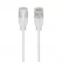 Tīkla kabelis Ubiquiti UACC-Cable-Patch-EL-C6A-2M-W RJ-45 Cat6a 2 m caurspīdīgi balts