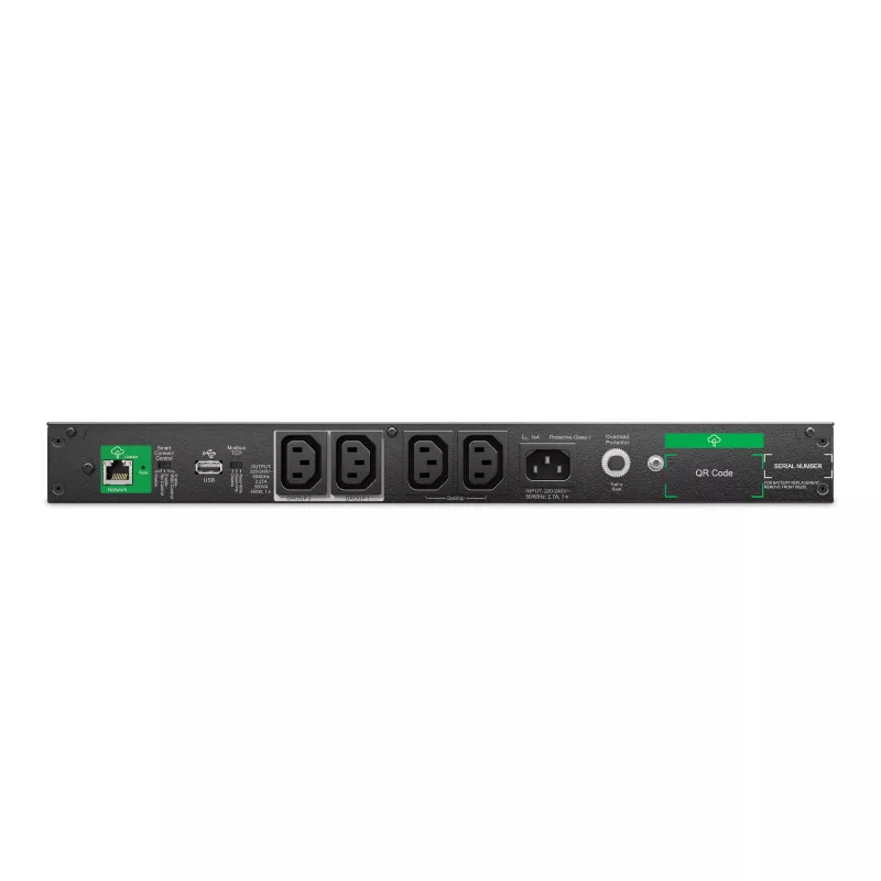 APC Smart-UPS Li-ion SCL500RMI1UC - 4x C13, īss dziļums, Rack/tornis/siena, SmartConnect, 500VA