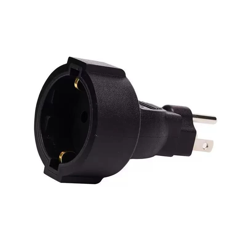 Microconnect PETRAVEL3 strāvas spraudņa adapteris B tips F tips Melns