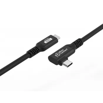 USB kabelis Microconnect USB3.2CC01-A 1m USB C 20 Gbit/s Melns