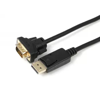 Microconnect DP-VGA-MM-050 video kabeļa adapteris 0,5 m DisplayPort VGA (D-Sub) melns