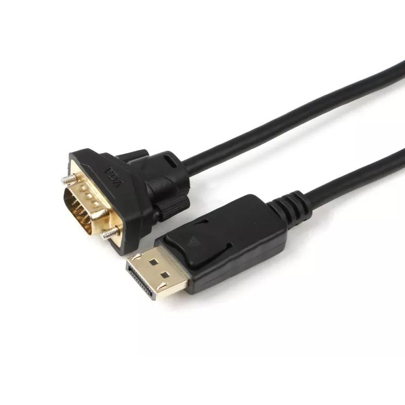 Microconnect DP-VGA-MM-050 video kabeļa adapteris 0,5 m DisplayPort VGA (D-Sub) melns