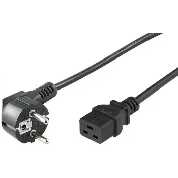 Microconnect PE0771905 strāvas kabelis melns 5 m CEE7/7 C19 savienotājs