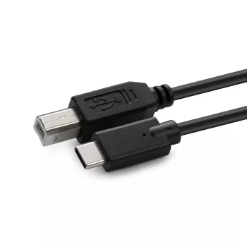 Microconnect USB kabelis USB 3.1 C uz B 3m Melns USB 2.0 0.48 Gbit/s