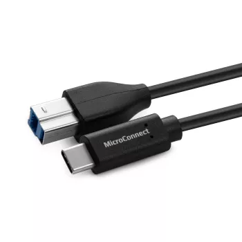 Microconnect USB3.1CB3 USB kabelis USB 3.2 Gen 1 (3.1 Gen 1) 3 m USB C USB B Melns