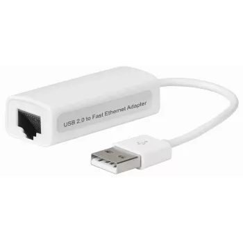 Microconnect USBETHW tīkla multivides pārveidotājs balts