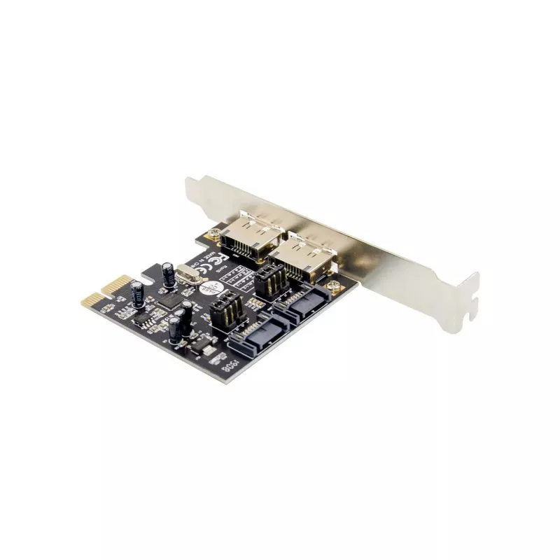 Microconnect MC-SATA3-T4 interfeisa kartes/adapteris Iekšējais SATA