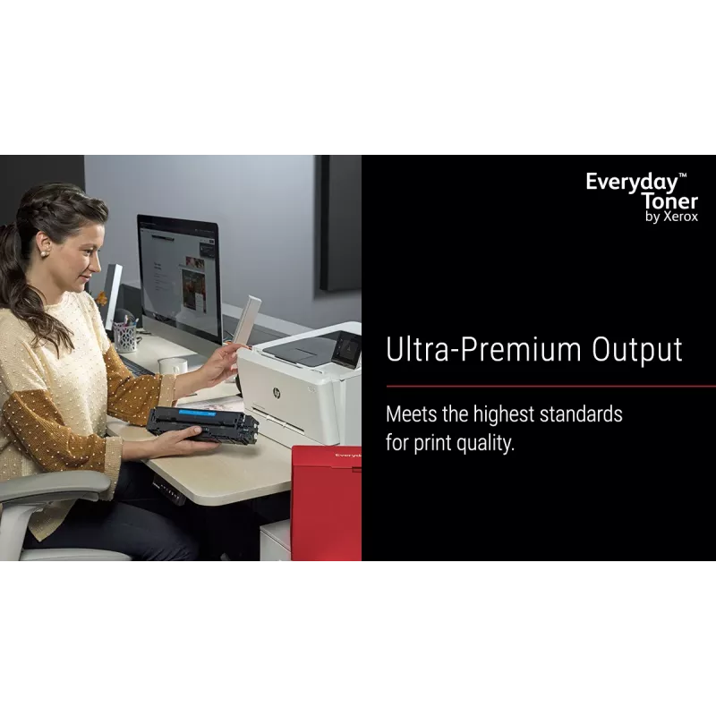 Everyday™ melnais toneris no Xerox, saderīgs ar HP 81A (CF281A), standarta ietilpība