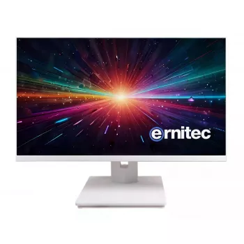 Ernitec 0070-24124-F-W datora monitors 61 cm (24 collas) 1920 x 1080 pikseļi Full HD LED balts