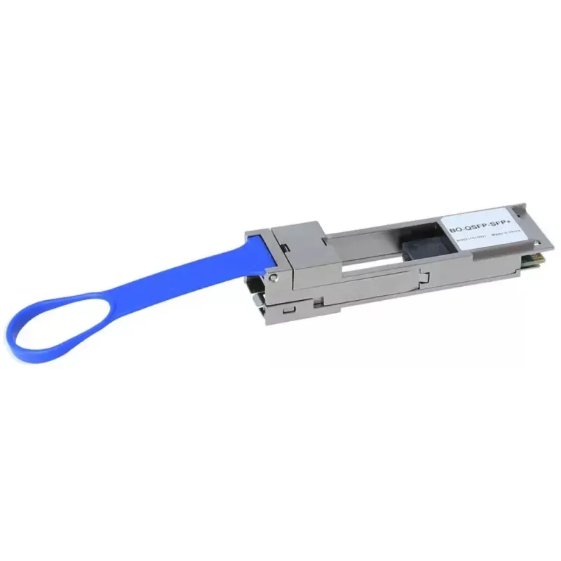 BlueOptics 00D9676-BO InfiniBand/optiskās šķiedras kabelis SFP+ QSFP oranžs