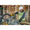 Leņķzāģis DeWALT DWS727-QS, stacionārs kombinētais leņķzāģis, svars 22 kg, augstums 460 mm