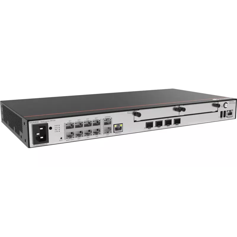 Vadu maršrutētājs Huawei NetEngine AR730 Gigabit Ethernet 1U 1400 MHz