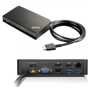 Lenovo 03X6300 klēpjdatora dokstacija / portu replikators ar vadu OneLink+ melns