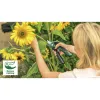 Atzarošanas šķēres Bosch EasyPrune, apvedtipa, nerūsējošā tērauda asmens, 2,5 cm griešanas kapacitāte, uzlādējams 5,4 Wh akumulators, drošības fiksators