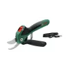 Atzarošanas šķēres Bosch EasyPrune, apvedtipa, nerūsējošā tērauda asmens, 2,5 cm griešanas kapacitāte, uzlādējams 5,4 Wh akumulators, drošības fiksators