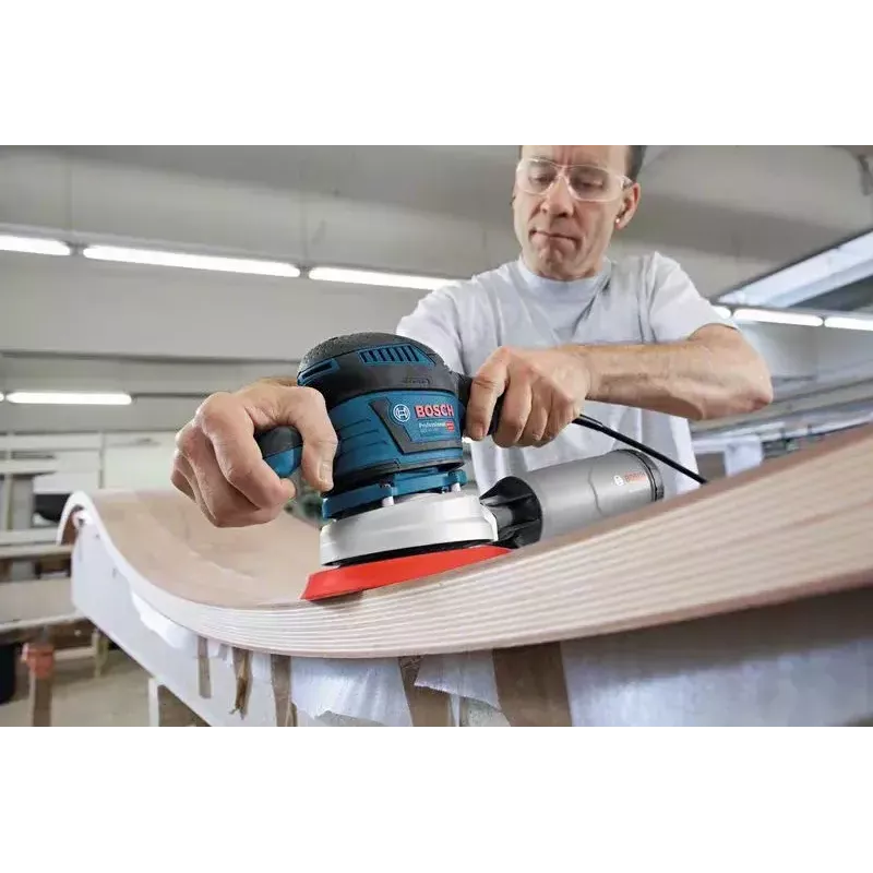 Bosch GEX 40-150 PROFESSIONAL Disku slīpmašīna 12000 RPM 24000 OPM Melna, Zila, Pelēka, Sarkana 400 W
