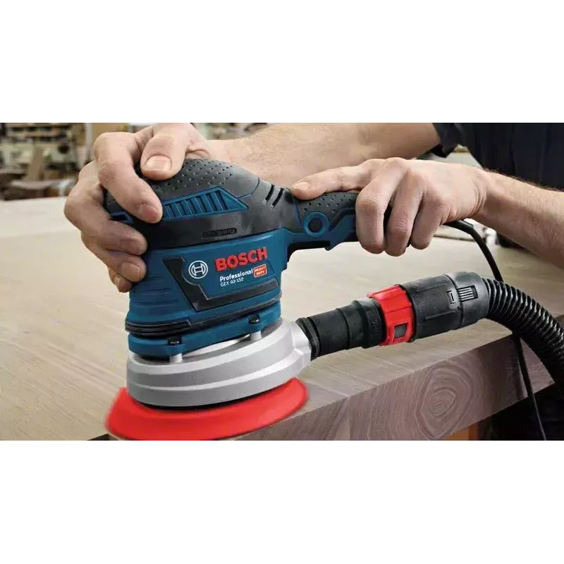 Bosch GEX 40-150 PROFESSIONAL Disku slīpmašīna 12000 RPM 24000 OPM Melna, Zila, Pelēka, Sarkana 400 W