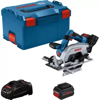 Bosch GKS 18V-57-2 L PROFESSIONAL 16.5 cm melns, zils, sudrabains 5000 RPM