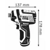 Bosch GDR 12V-105 Professional 1/4 collas 2600 RPM 105 N⋅m Melns, Zils
