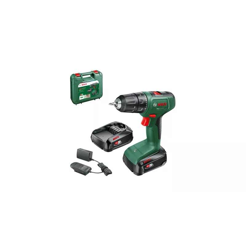 Bosch Easy Drill 18V-40 1630 RPM Keyless 1.3 kg Melns, zaļa