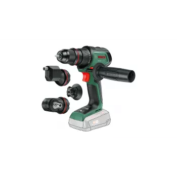 Bezvadu urbis Bosch AdvancedDrill 18V-80 QuickSnap Solo — 18 V, kompakts, zaļš/melns